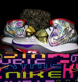 Kyrie 6 Preheat "Houston" (Candy Paint)