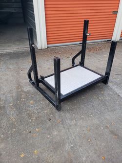 Cybex Deadlift Platform W Diamond Plate Standing Area