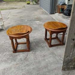 Matching End Tables And Coffee Table $250