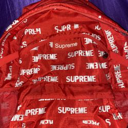 Supreme Backpack 3M Red