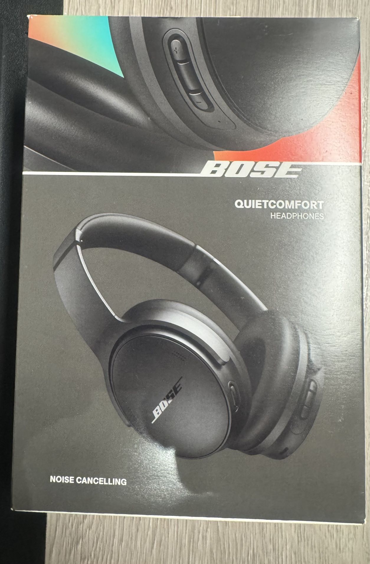 Brand New Bose QuietComfort Headphones – Black (Sealed) — $160 OBO