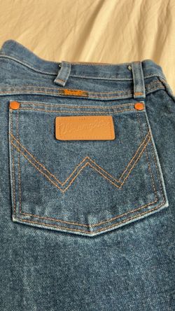 Wrangler blue jeans