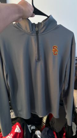 Champion USC Zip up Grey , Small