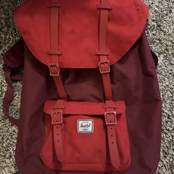 Herschel backpack red