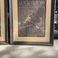 LA Games 1984  Artist Paul M. Breeden