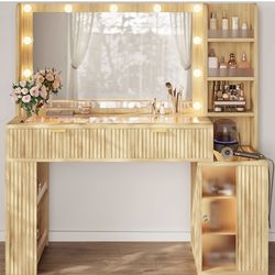 Brand new assembled vanity