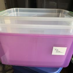 Sterilite 66 Quart Totes With Lids 3 Pack 