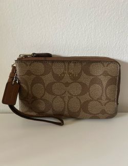 Coach Doubler Zipper wristlet