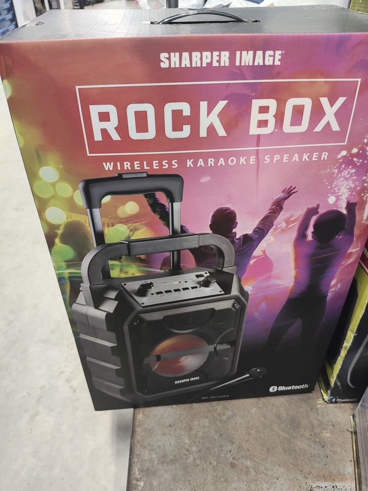 Sharper Image Rock Box Wireless Speaker