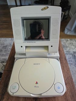 Sony PSone Console w/ Intec LCD Display PS1