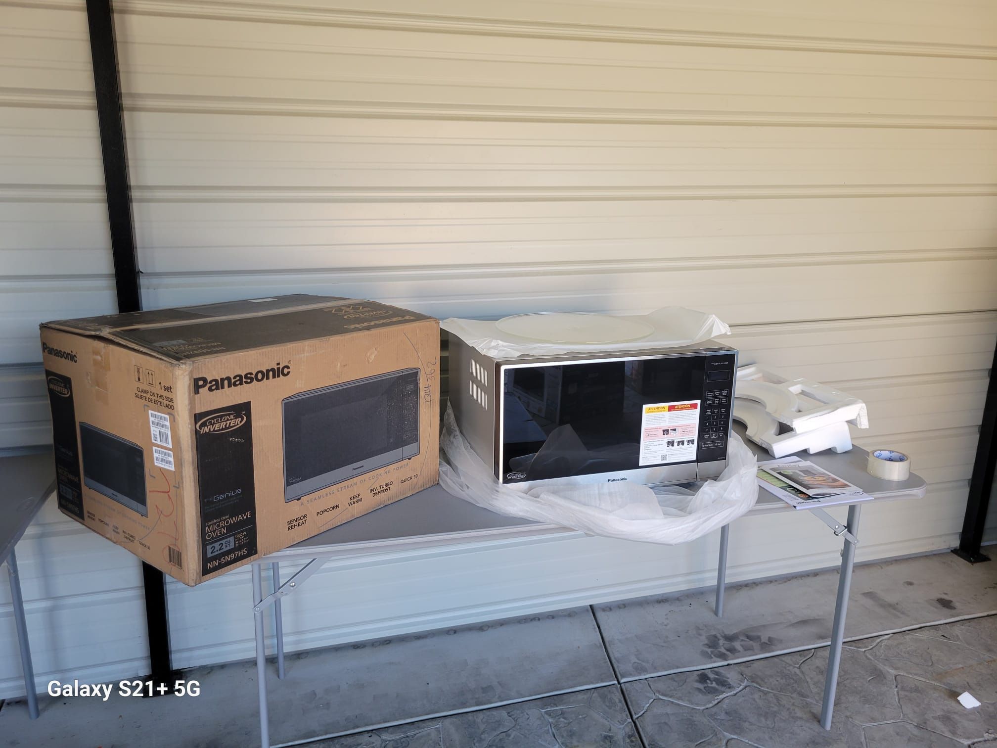 Panasonic Microwave Oven New