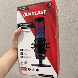 HyperX quadcast RGB Microphone 