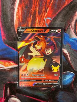Pokemon Lance’s Charizard V Promo Celebrations