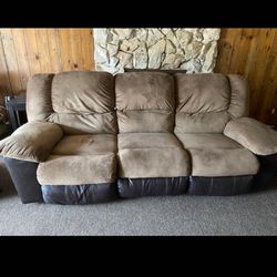 Sofa,  Double Recliner