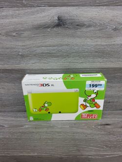 New Nintendo 3ds xl yoshi edition
