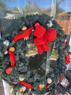 Giant Wreath For Double Door Or Huge Wall!