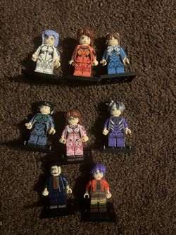 Lego Compatible Evangelion Minifigures