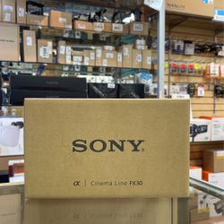 Sony FX30 Cinema Camera