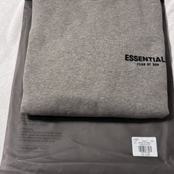 Fear Of God Essential Hoodie Dark Oatmeal 