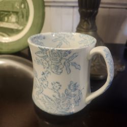 Burleigh Blue Asiatic Pheasant MUG