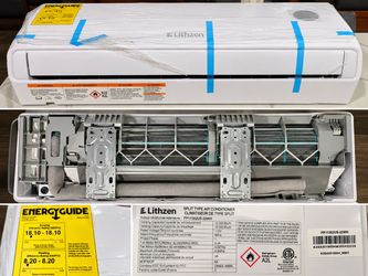 Lithzen 12,000 BTU Mini Split AC/Heat Indoor Unit – FP11302US-22WH