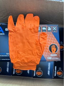 HandArmor Orange work gloves