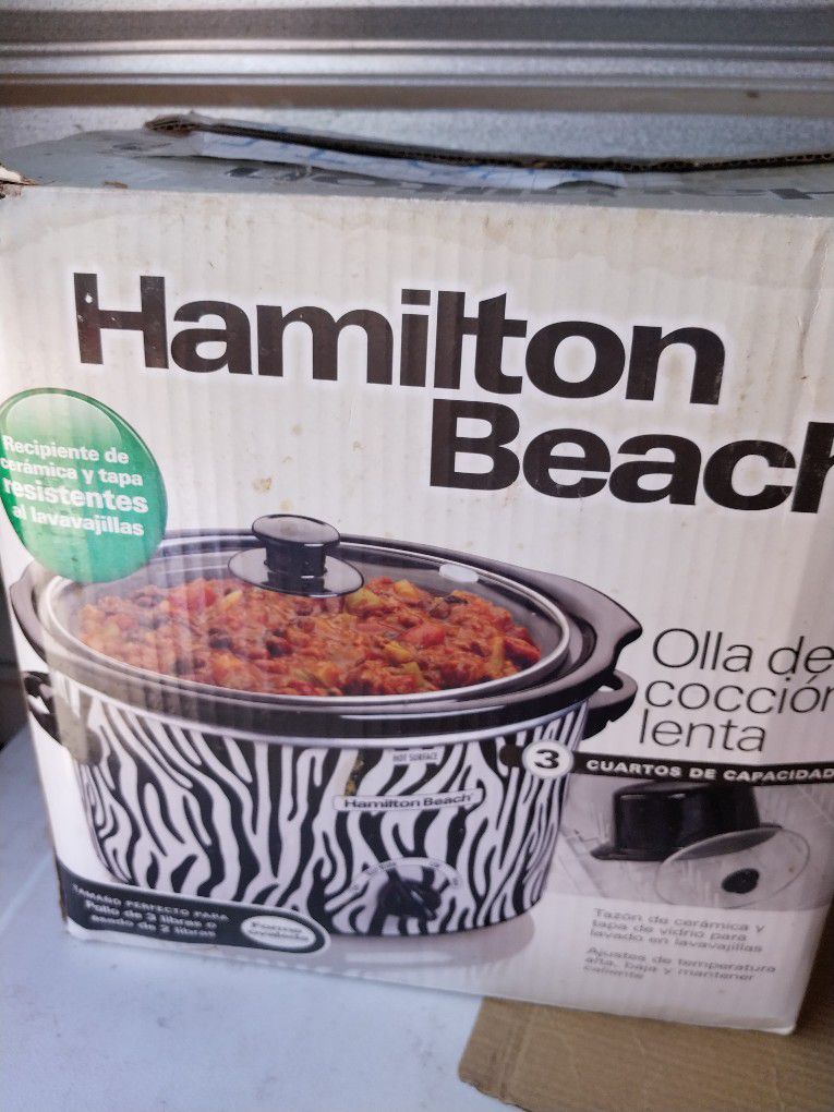 Oval Slow Cooker Pot 990077800 - OEM Hamilton Beach 