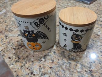 Eli & Ana set of 2 Creep Show canisters