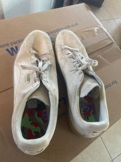 Puma men’s size 13 white sneakers