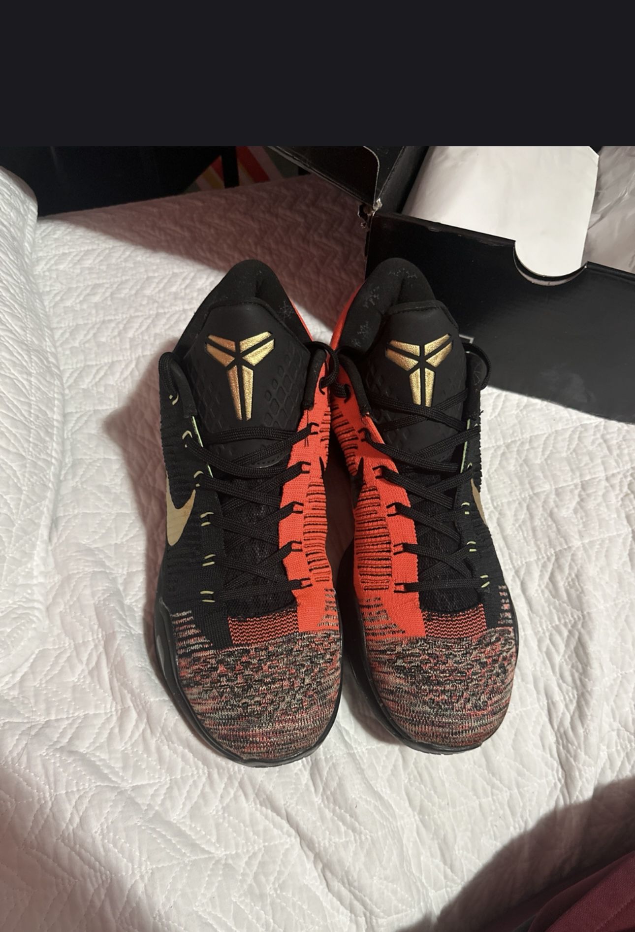 Nike Kobe 10 ELITE low Christmas! Size 12! Hearing Offers