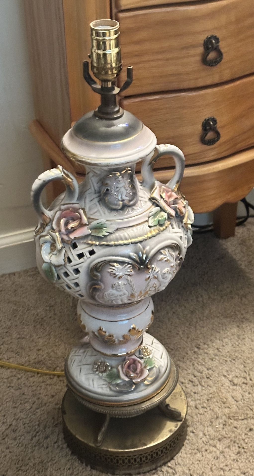 Vintage Antique Lamp 