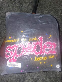 Black sp5der hoodie
