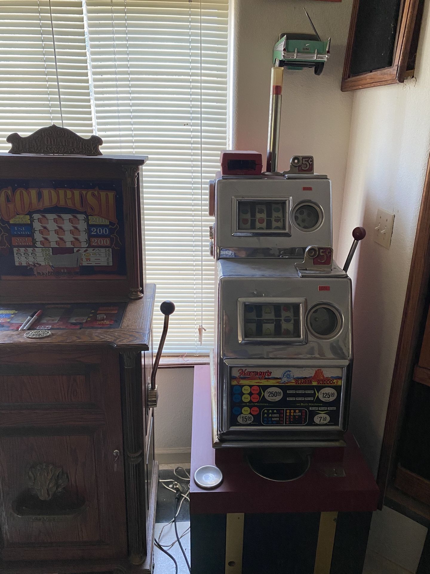 A Double Pull Slot Machine
