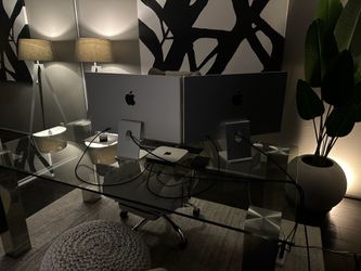 Glass Desk / Dining Room Table
