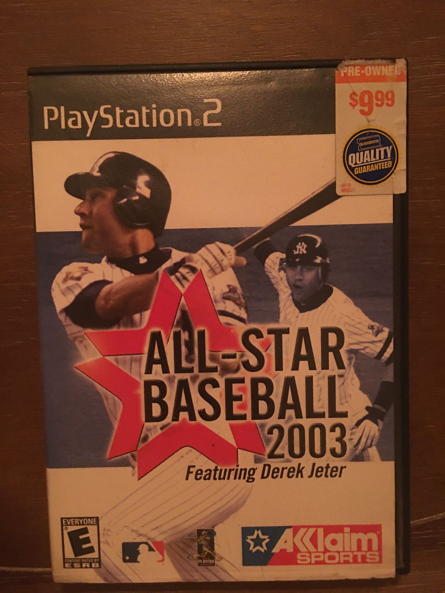 Sony ps2 all star baseball 2003
