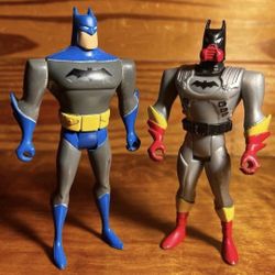 Hasbro The New Adventures Mission Masters Anti-Blaze Batman Action Figure Bundle