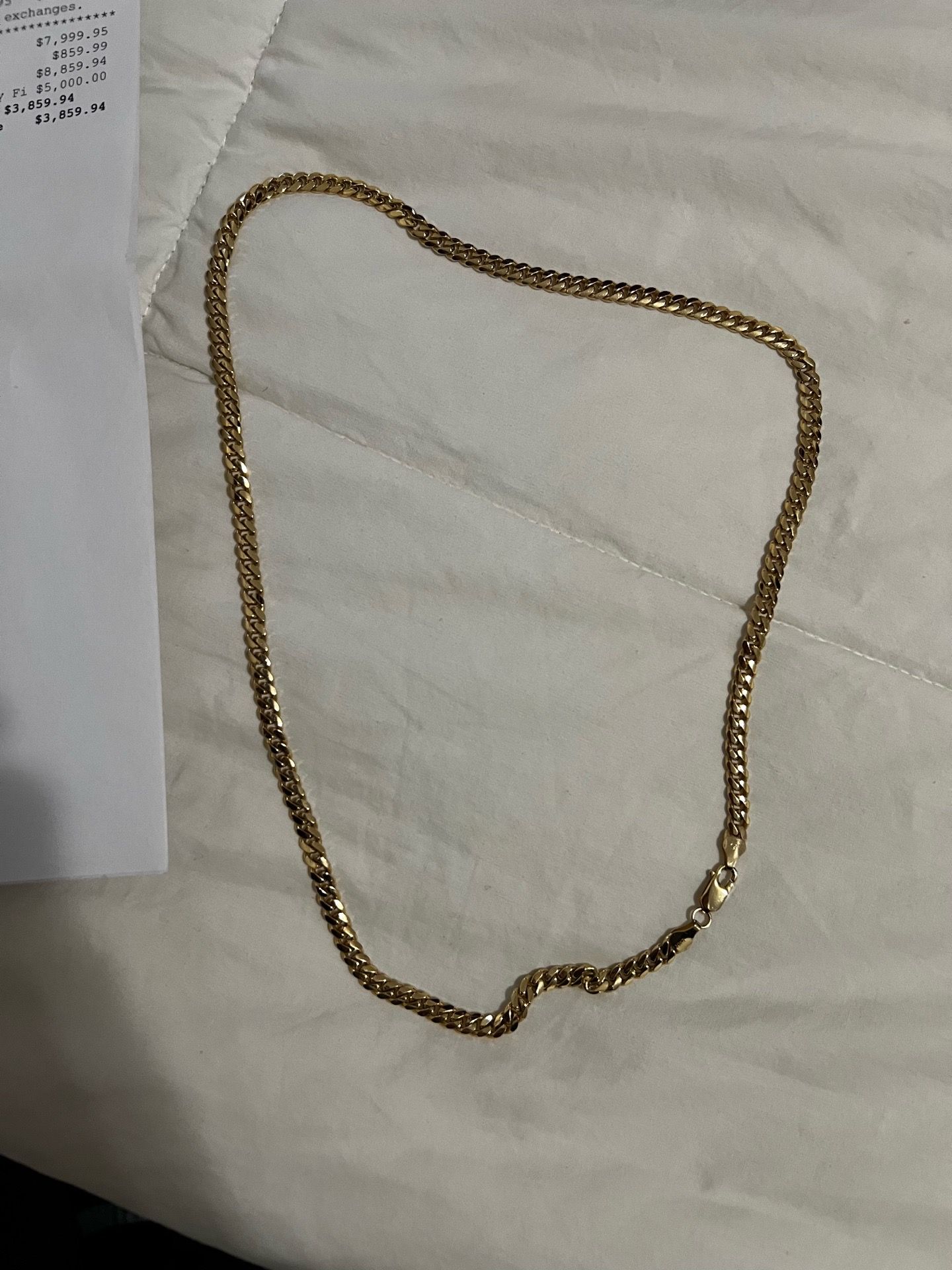 10K Gold Cuban Chain