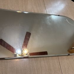 Vintage Arched Wall Mirror – 1940s / 1950s