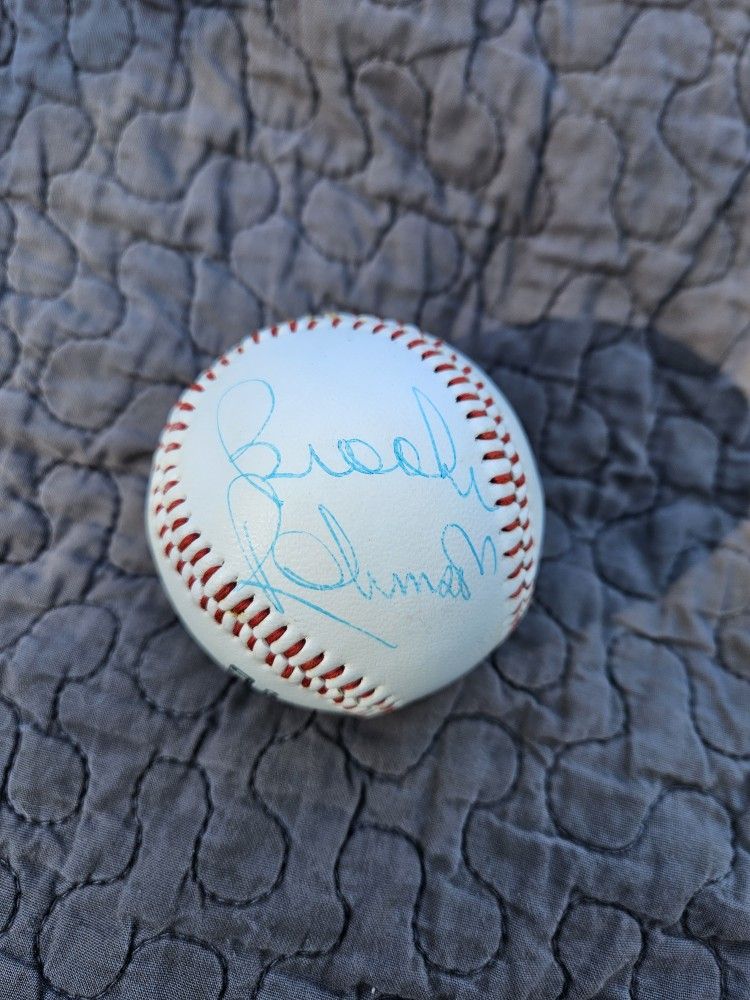 Signed Brooks Robinson Baltimore Orioles Auto MLB Baseball Autograph