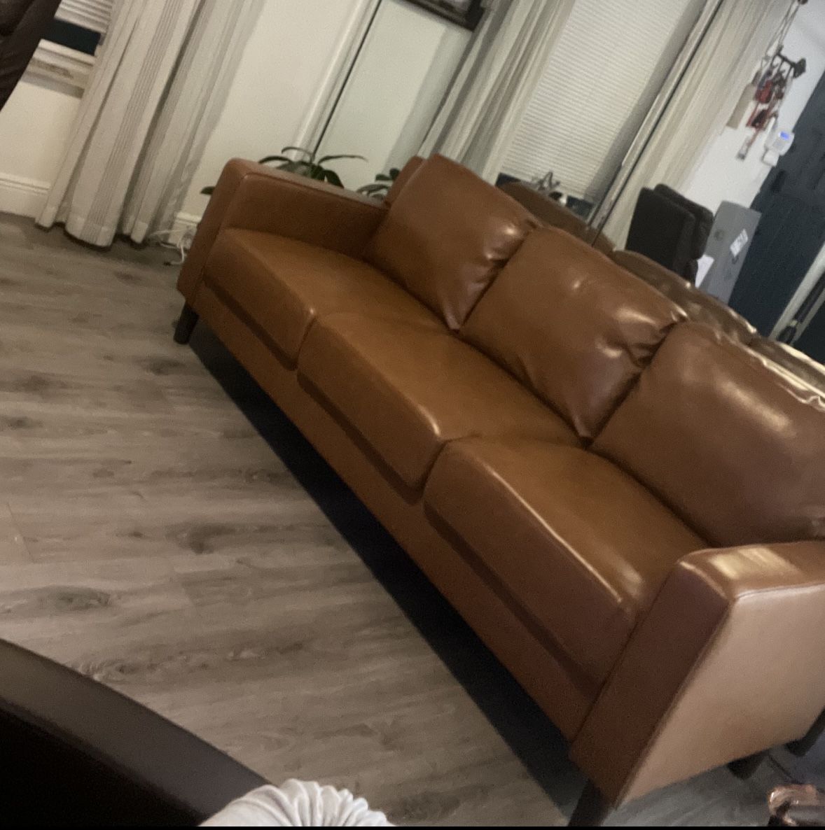 New Leather Sofa