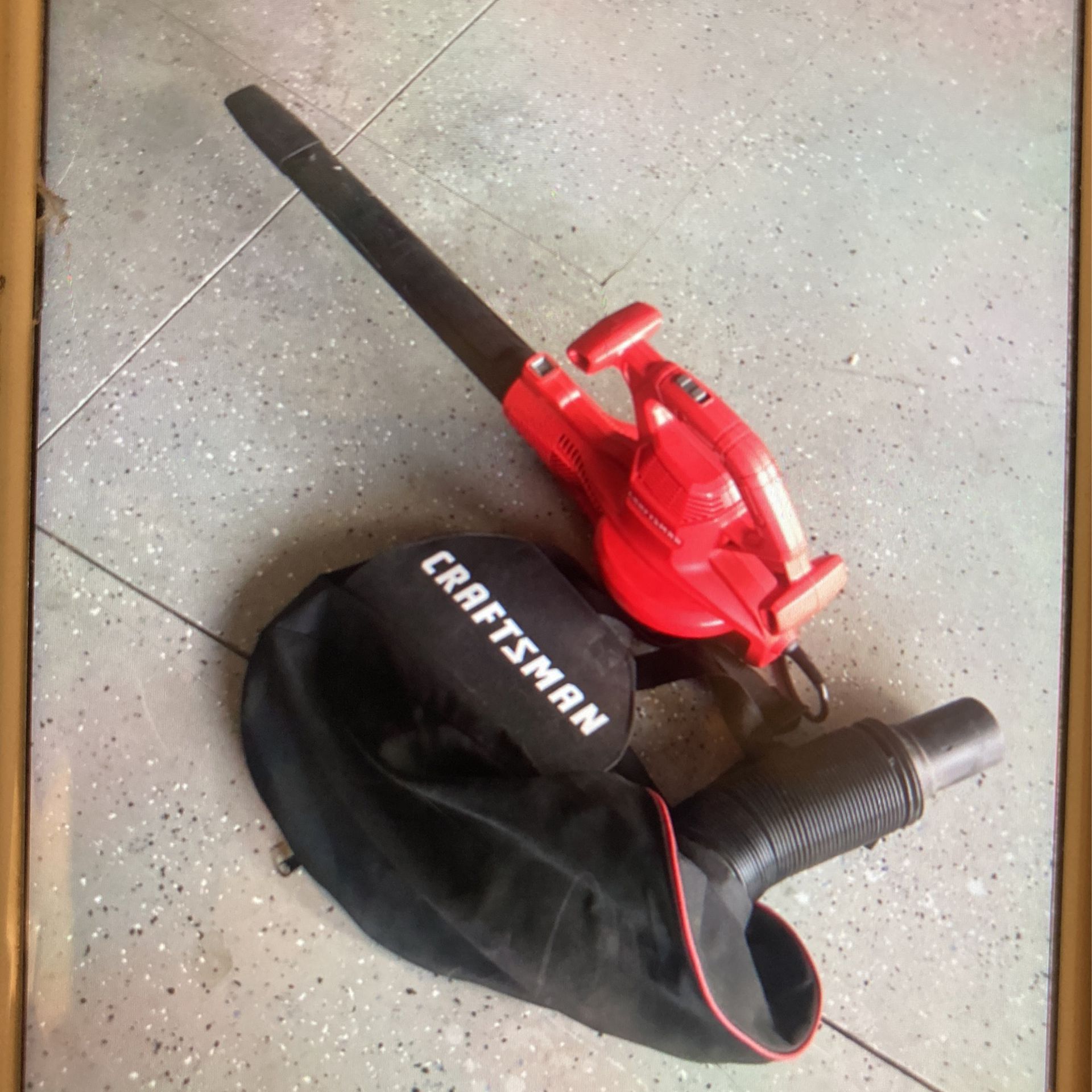 Electric Craftsman Blower And vacuum
