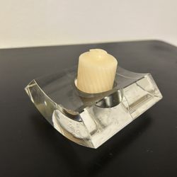 Vintage Crystal Candle 