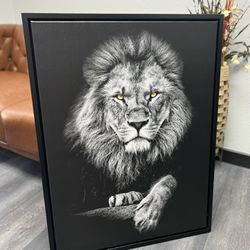 Lion Wall Art Canvas