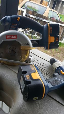 Ryobi drill saw combo