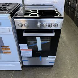 Brand new Danby 20-in Glass Top 4 burners 2.05-cu ft Freestanding Electric Range ( Stainless Steel/Black)