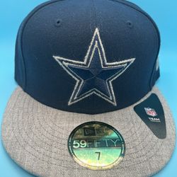 Brand New Official New Era NFL 59FIFTY Dallas Cowboys Fitted Hat Size 7