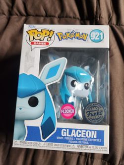 Funko Pop! Vinyl: Pokémon - Glaceon (Flocked) (Funko Exclusive) #921