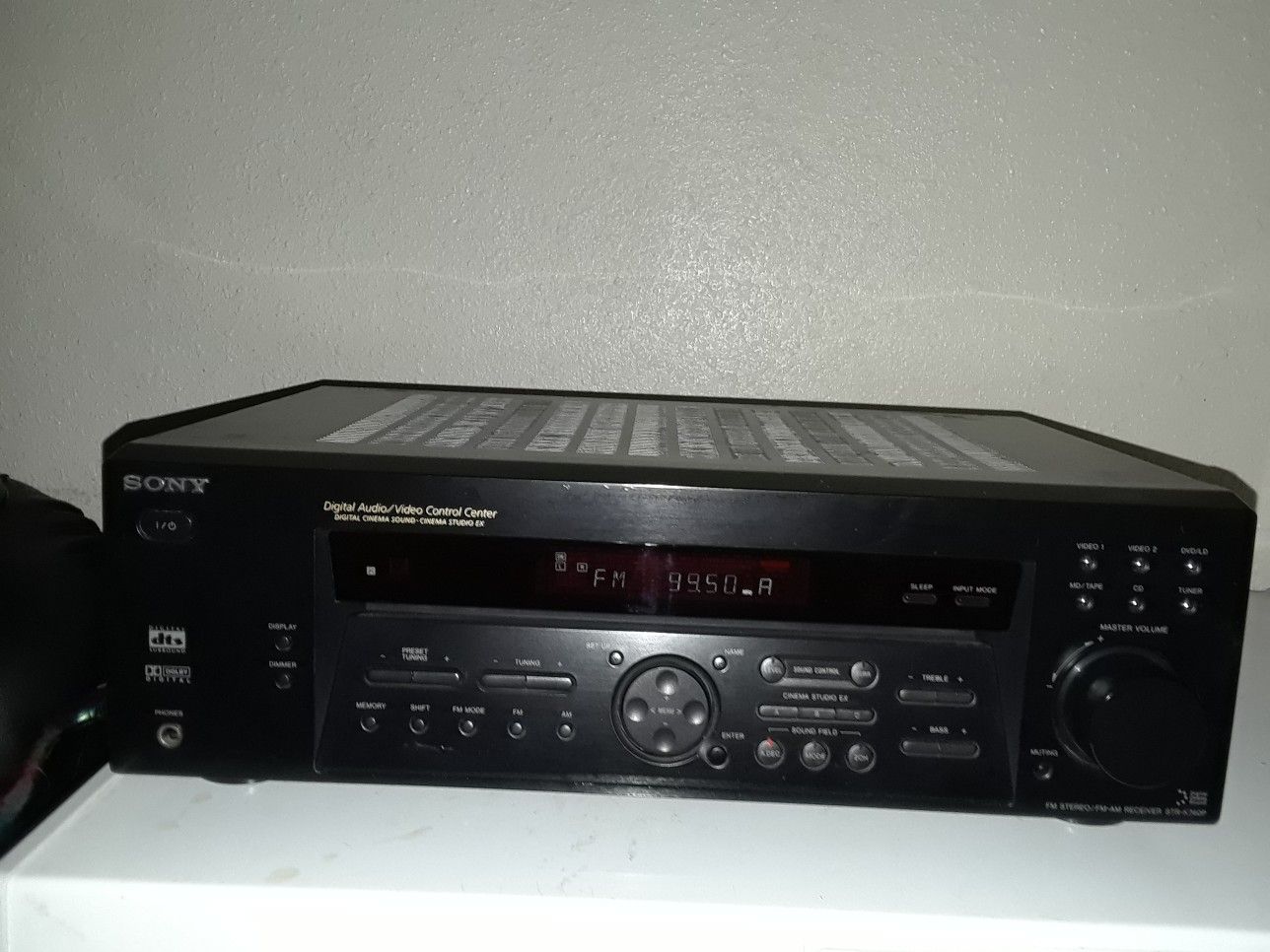 SONY- digital audio video control center receiver,STR-K740P
