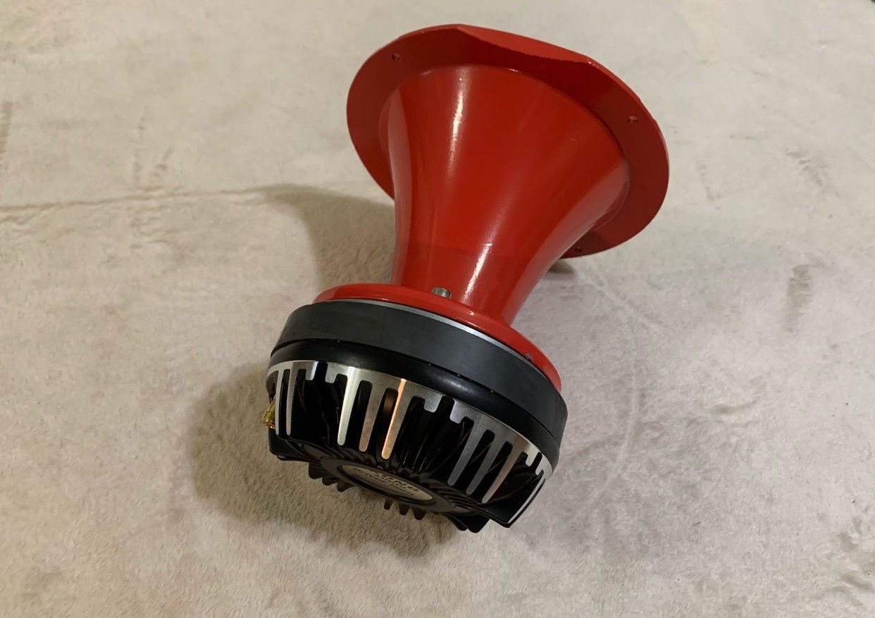 New Kong Audio 4 Bolt High Frequency Compression Driver + Aluminum Waveguide Lens $90 Each
