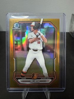 Ike Irish Bowman Chrome True Gold /50